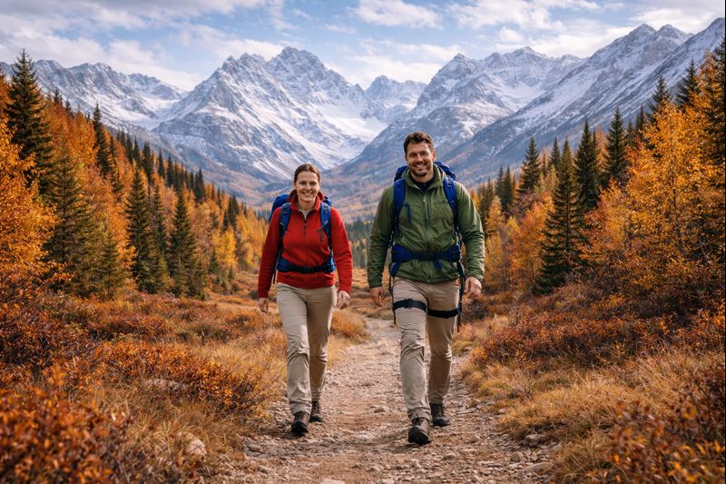 Wandern mit Exoskelett